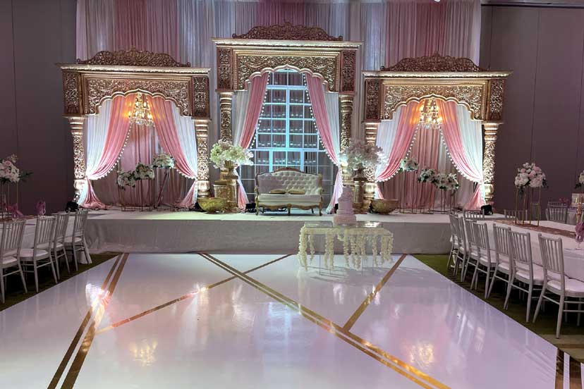 Anniversary Stage Decoration by Glimpse Decor